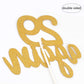 29 Again Cake Topper, Happy 30th Birthday Sign,Dirty Thirty Cake Topper,Hello 30 Party Decorations (Double Sided Gold Glitter)