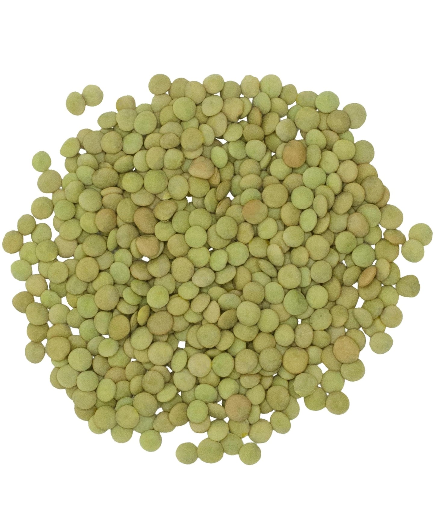 Grown In Montana Green Lentils | 4 Lb Linen Drawstring Bag | Non-Gmo | Kosher | Vegan | Non-Irradiated