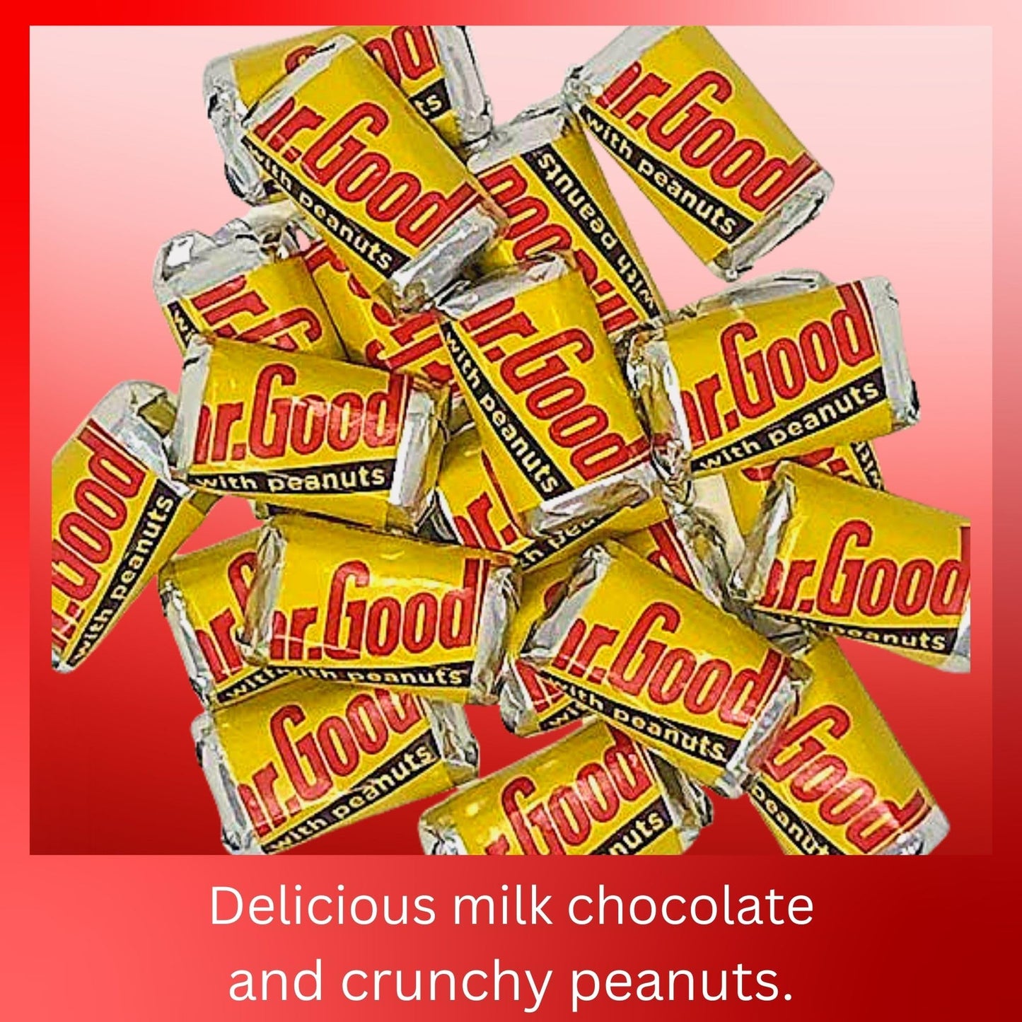 River Finn Organics Miniature Milk Chocolate & Peanut Candy Bars, 3 lbs, Individually Wrapped, Perfect for Gifts & Snacks