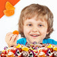 Fusion Sweets Bonelle Italian Fruit Jelly Candy - Gluten Free & Vegan - 1 Pound Bulk Bag - Assorted Colors (Approx 60 Pieces)