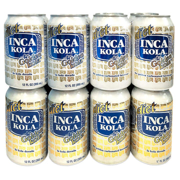Inca Kola Diet Soda 12 fl oz Each | 16 Pack