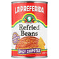 La Preferida Refried Beans, Spicy Chipotle, 16 Oz (Pack Of 6)