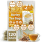 FRESHDRINKUS Premium Barley Tea Bags, 100% Natural Herbal Tea, 120 Bags