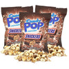 Snickers Candy Pop Popcorn, Sweet and Savory Treat with Candy Pieces, Movie Night Snack, 1 Ounces Each (Pack of 3)