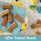 SCOOBY-DOO! Baked Graham Cracker Snacks, Made with Whole Grains, Kids Lunch Snacks, Cinnamon, 11oz Box (1 Box)