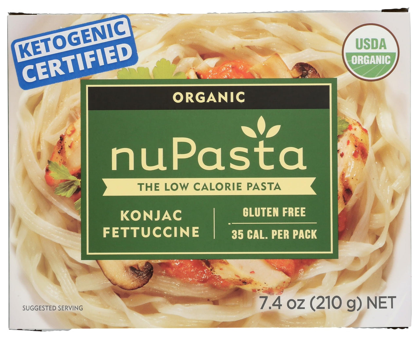 Nupasta - Konjac Fettuccine - Case Of 8-7.4 Oz