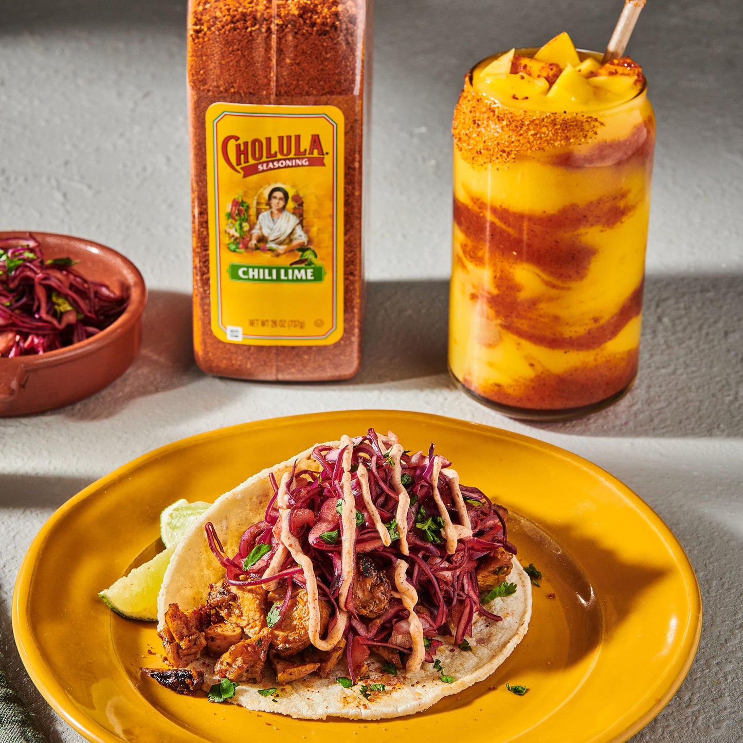 Cholula Chili Lime Seasoning, 26 oz, Pack of 1, Model TS0417-A700ML-M1600