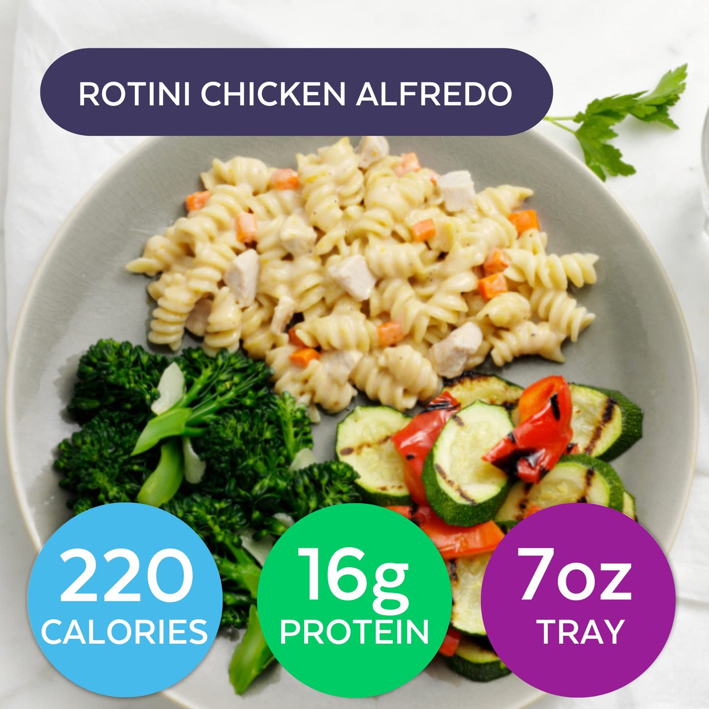 HMR Pasta Classics Entree Bundle 1 ea Penne Pasta w/Meatballs, 1 ea Rotini Chicken Alfredo, 2 ea Cheese & Basil Ravioli, and 2 e