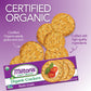 Miltons Organic  ers, Multi-Grain, Non-GMO, Kosher, 6 Oz, Made with 4 Whole Grains & 3 Seeds