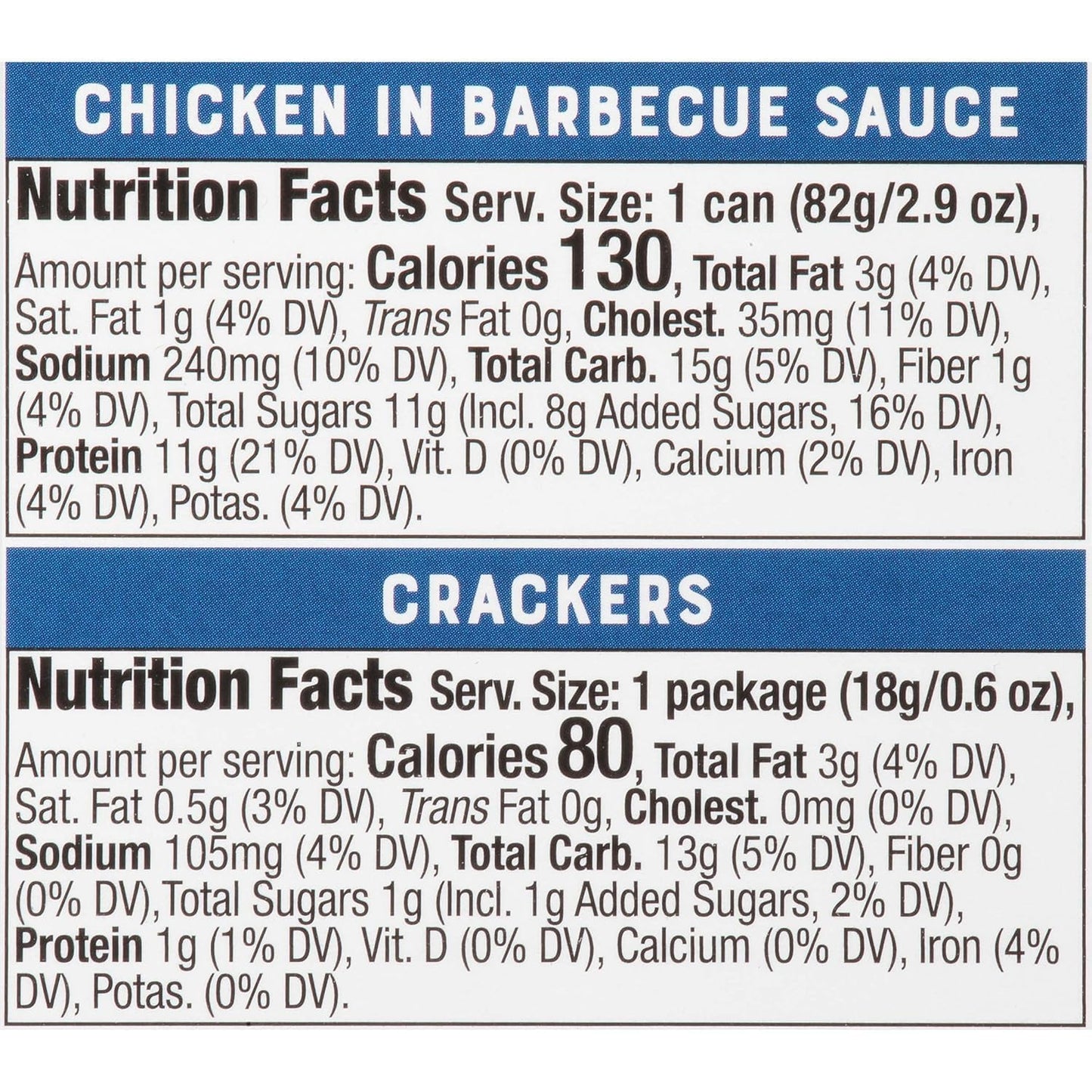Bumble Bee Snack on the Run BBQ Chicken Salad with Crackers Kit, 3.5 oz (Pack of 12) - Ready to Eat, Spoon Included - Shelf Stab