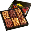 Nuts Gift Basket, Gourmet Snack Box,In Elegant Box, Gift Set For Fathers Day, Birthday Party, Care Package, Sympathy, Healthy Gi