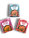 Millet Noodle Trio Pack - Little Millet, Pearl Millet (Bajra), & Foxtail Millet - 540g 3x180g - No Maida, High Protein & Fiber, 