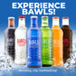 BAWLS Guarana Drink Variety Pack - Caffeinated Soda, 10 Fl Oz (Pack of 12), Assorted Glass Bottles