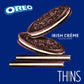 Oreo Thins Irish Creme Chocolate Sandwich Cookies, Family Size, 11.78 Oz