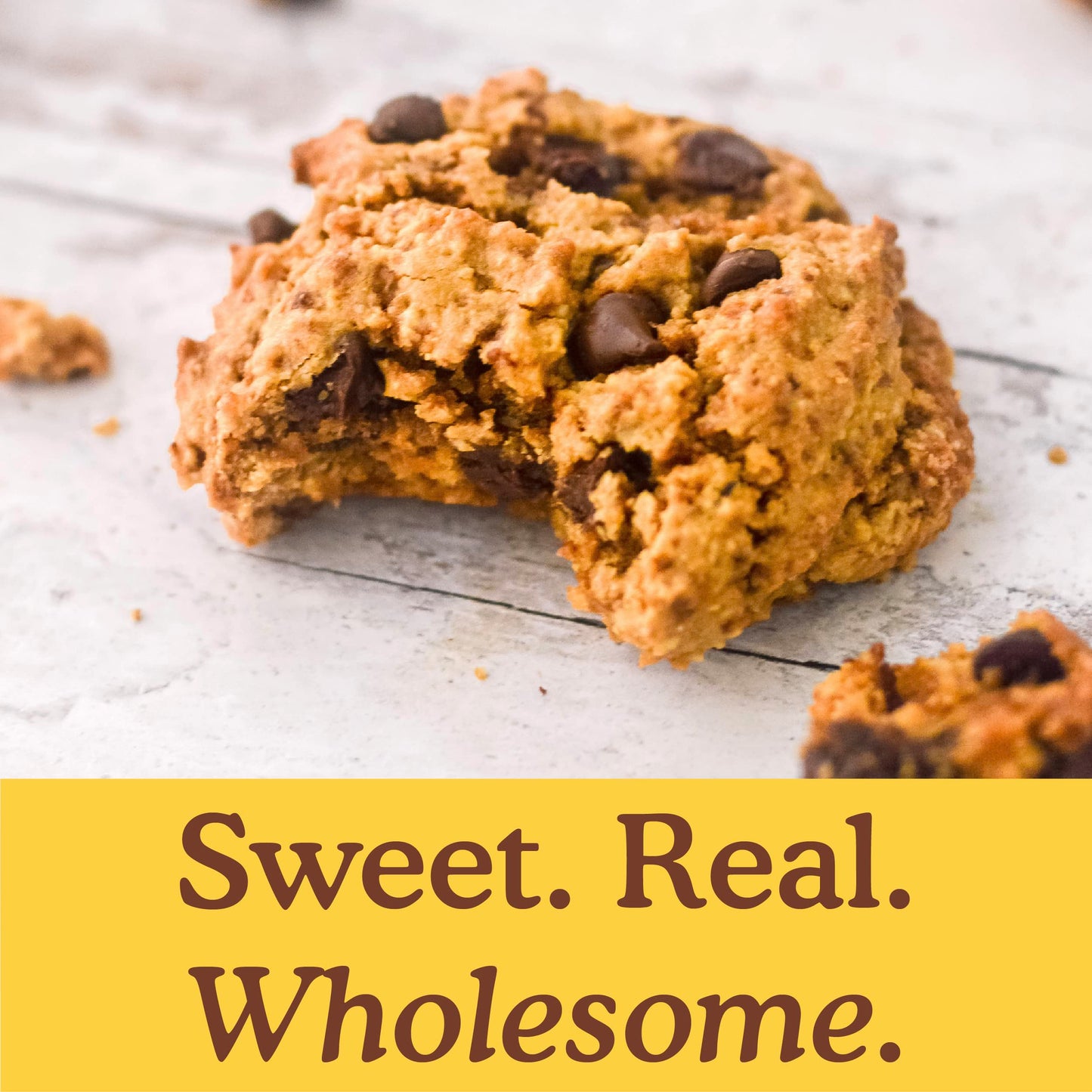 Simple Mills Almond Flour Baking Mix, Chocolate Chip Cookie Dough Mix - Gluten Free, Plant Based, 9.4 Ounce (Pack Of 6)