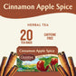 Celestial Seasonings Cinnamon Apple Spice Herbal Tea, Caffeine Free, 20 Bags, Pack of 6