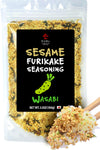 Japanese Wasabi Furikake Seasoning, Sesame-Soy Marinade, Wasabi Sharp Spicy And Umami, Delicious Flavor Of Various Foods, Made I