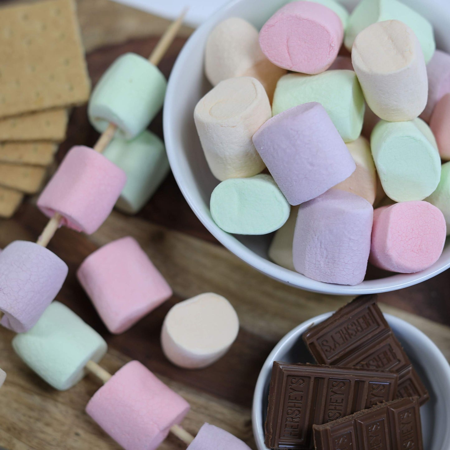 Ziyad Gourmet Halal Multi-colored Marshmallows, Fruity, 8.8oz (Pack of 4)