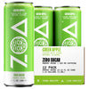 ZOA Zero Sugar Energy Drinks, Green Apple - Sugar Free, with Electrolytes, 12 Fl Oz (12-Pack)