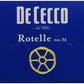 De Cecco Pasta Rotelle No.54, 16 oz - Traditional Italian Pasta for Delicious Meals