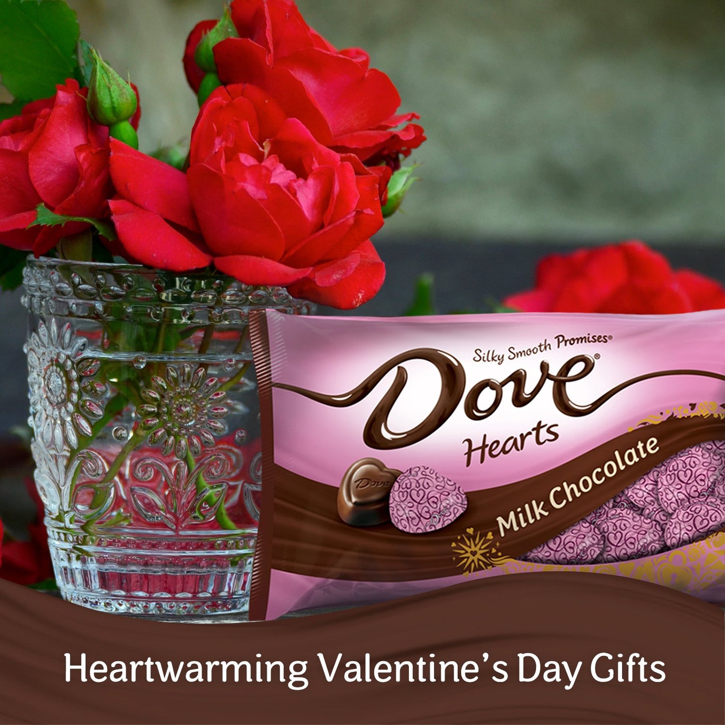 Dove Valentines Heart Promises, Milk Chocolate, 8.87-Ounce Package (Pack Of 2)