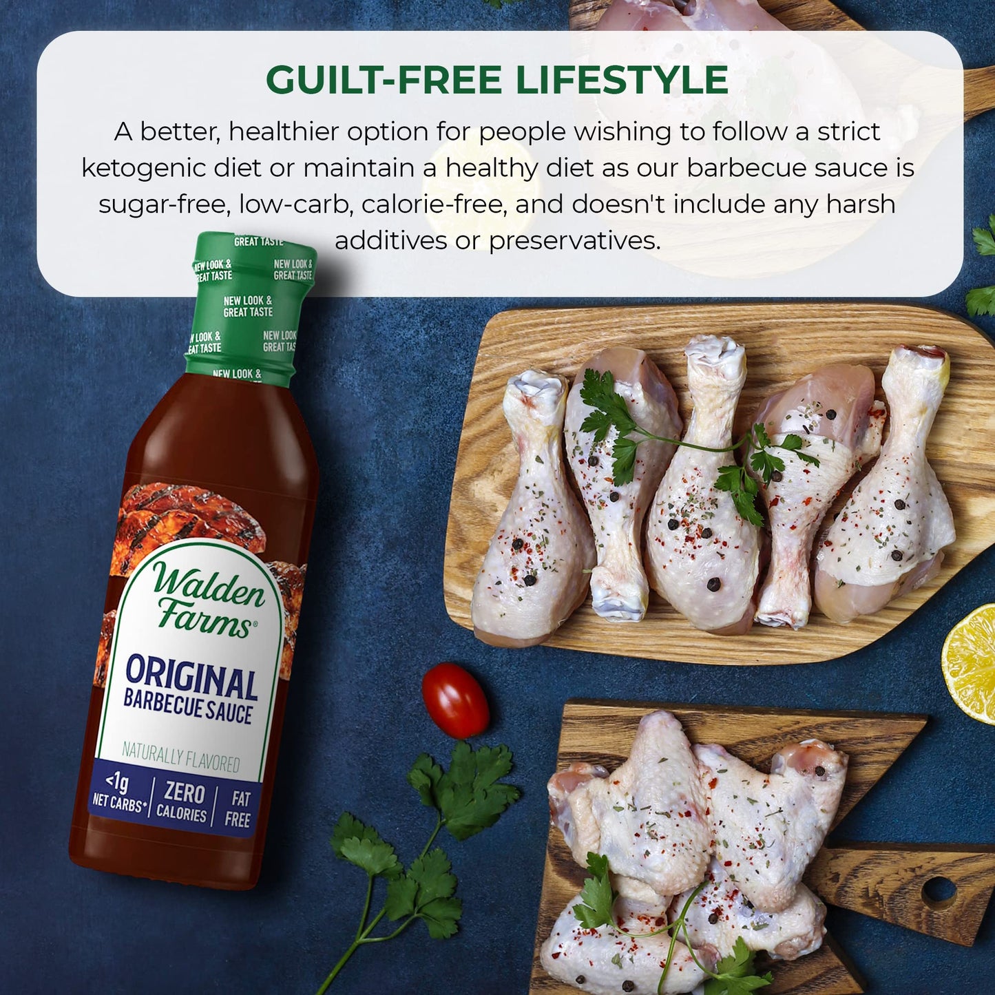 Walden Farms Calorie Free Barbecue Sauce Original - 12 fl oz