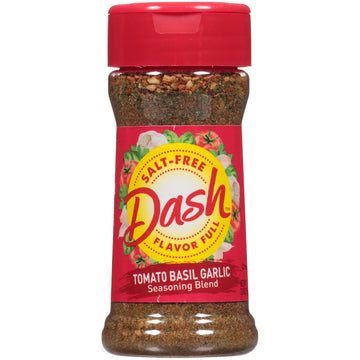 Dash Salt-Free Seasoning Blend, Tomato, Basil And Garlic, 2 Ounce (Pack Of 8)