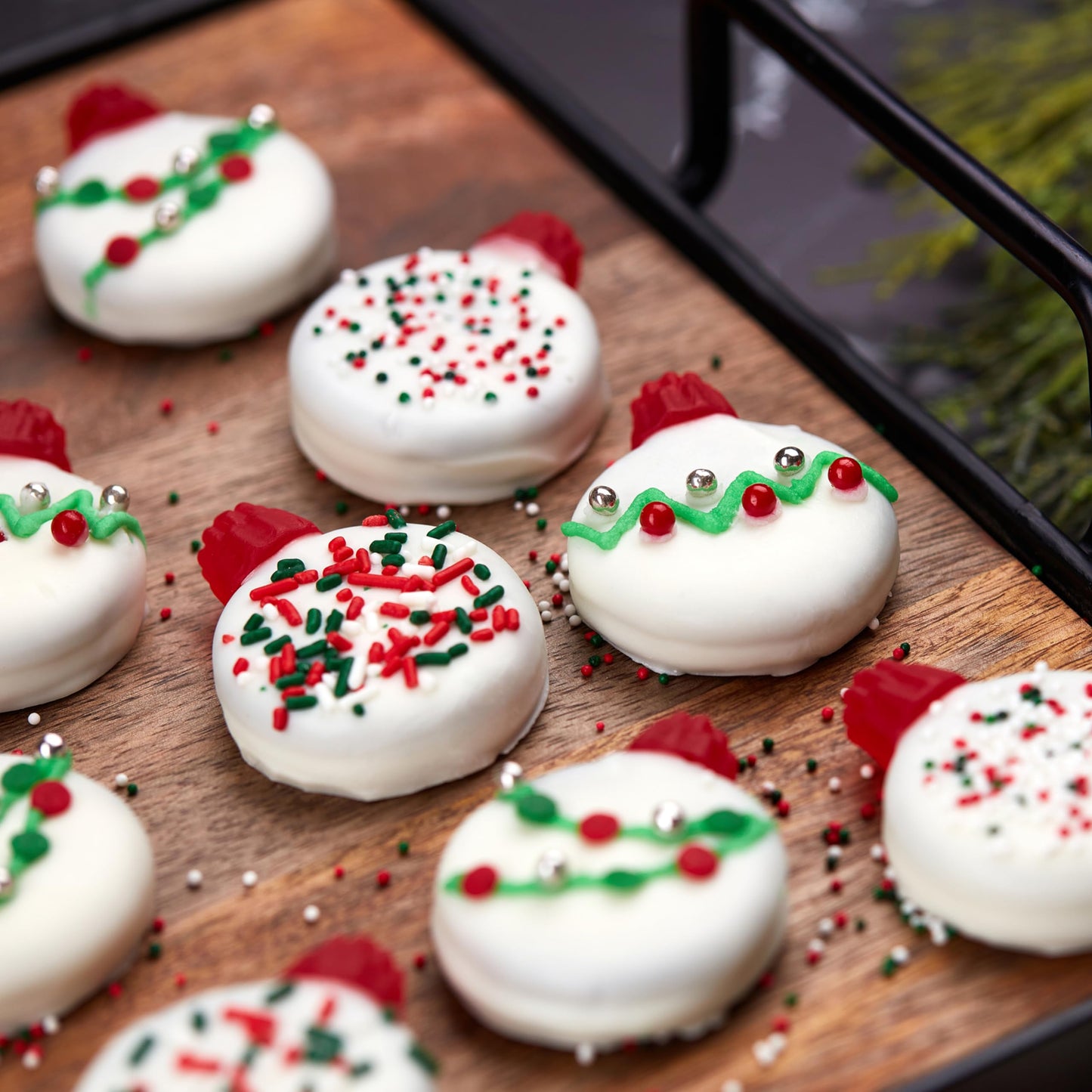 OREO White Fudge Covered Chocolate Sandwich Cookies  Limited Edition Holiday Cookies  8.5 oz