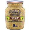 Grey Poupon Country Dijon Mustard, 8 oz Jar, Pack of 1
