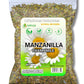 Manzanilla TE (Chamomile Flowers) 4 oz. 113g Tea Loose Leaf  Herb  Vegan  100% Natural+ Tea Strainer Stainless  Infuser Tea Ball for Loose Leaf