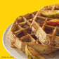Eggo Thick And Fluffy Cinnamon Brown Sugar Waffles, Belgian Style, 11.6 Oz 6 Count (Frozen)
