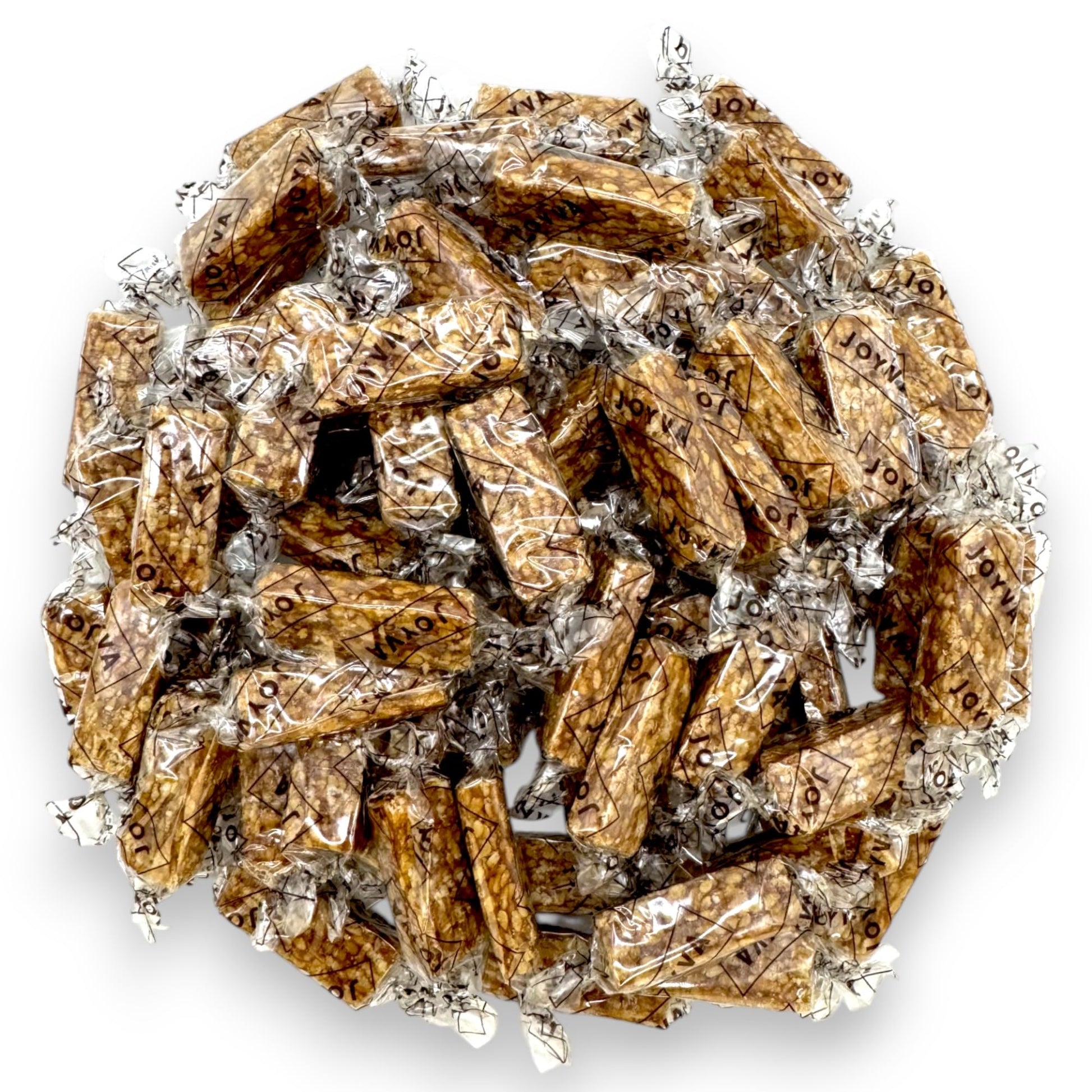 Sesame Honey Crunch Bars-1.5 Lbs Individually Wrapped Roasted Sesame Seeds With Honey Candy Bars-Kosher Parve, Gluten-Free, Dairy-Free Perfect For Snacks, Parties And Gifts(24 Oz)