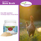 Perfect Organic Chicken Bone Broth Powder | Free Range Low Sodium Chicken Broth | Paleo & Keto Bone Broth Powder (330g) 30 Servi