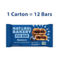Natures Bakery Whole Wheat Fig Bars, Blueberry, Real Fruit, Vegan, Non-Gmo, Snack Bar, Twin Packs- 12 Count