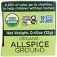Spicely Organic Allspice Powder 0.45 Ounce Ecobox Certified Gluten-Free