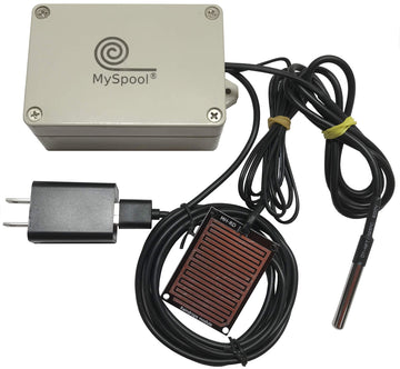 Water And Temperature Alert With Text Message And Email Notifications, Dual Sensors