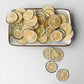Oranfit Dried Lime Slices, Natural Dried Lime Slices, Crafts Cake Decoration Cocktail Garnish Table Scatters Potpourri Candle Crafts (3Oz/85G)