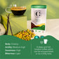 Cru Kafe Decaf Espresso Coffee compact pieces, USDA Organic, Fairtrade, 50 Pods, Compatible with Nespresso, Green