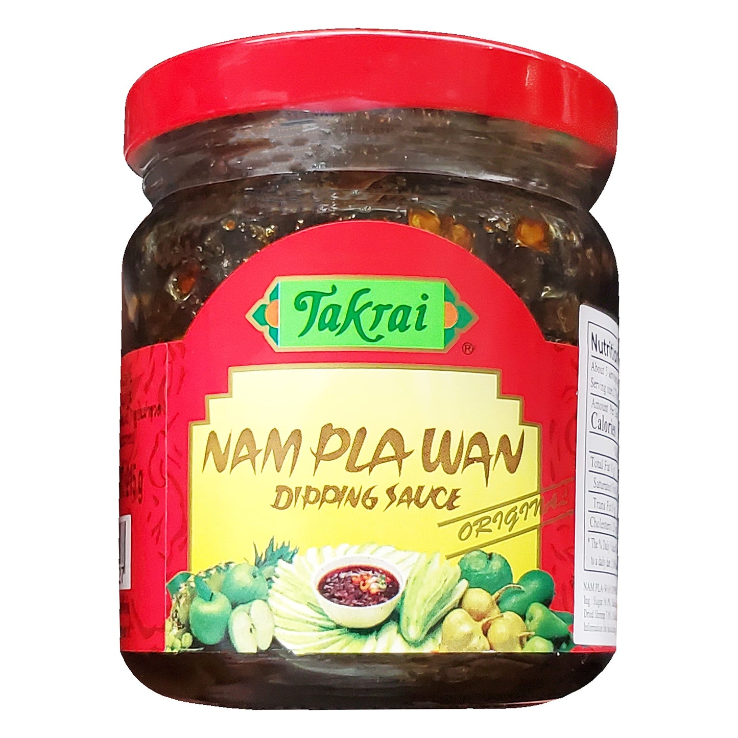 Takrai Nam Pla Wan Original Dipping Sauce (2 Pack, Total Of 15.16Oz) Brown 215 G.