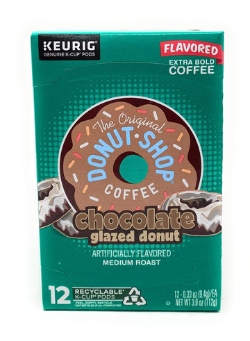 The Original Donut Shop Coffee Chocolate Glazed Donut K-Cups 12 Count
