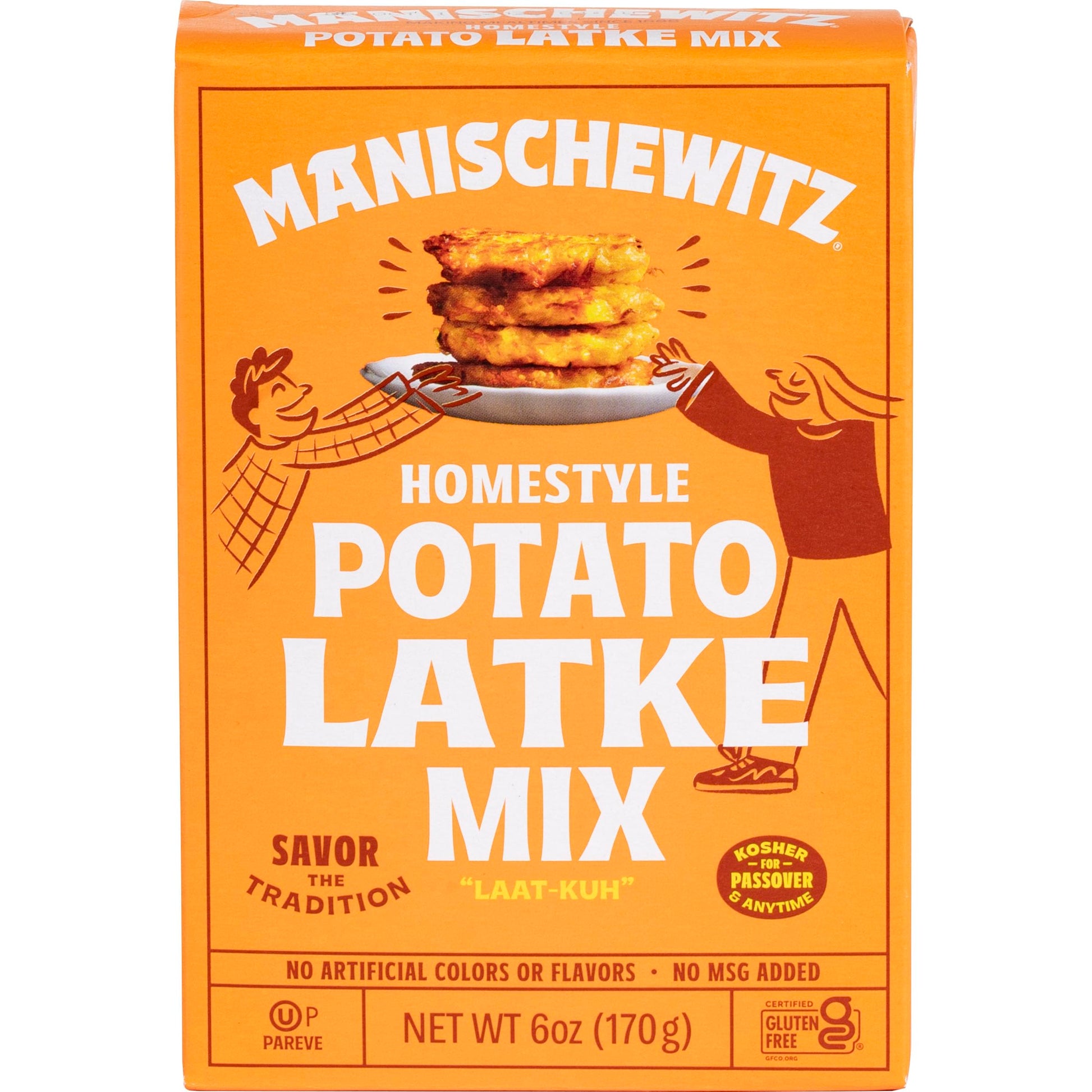 Manischewitz Potato Latke Mix, Home-style, 6 oz