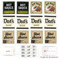 Deluxe Hot Sauce Making Kit, Ghost Pepper Edition, Gourmet Spice Blend, 3 Bottles, Fun Labels, Make your own, DIY, for Dad, Gran