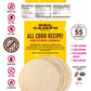 Del Campo Soft Corn Tortillas - 6 Inch Round 1 Lb. Bag. 100% Delicious, Gluten Free, Authentic Mexican Food. Serving Options: Wr