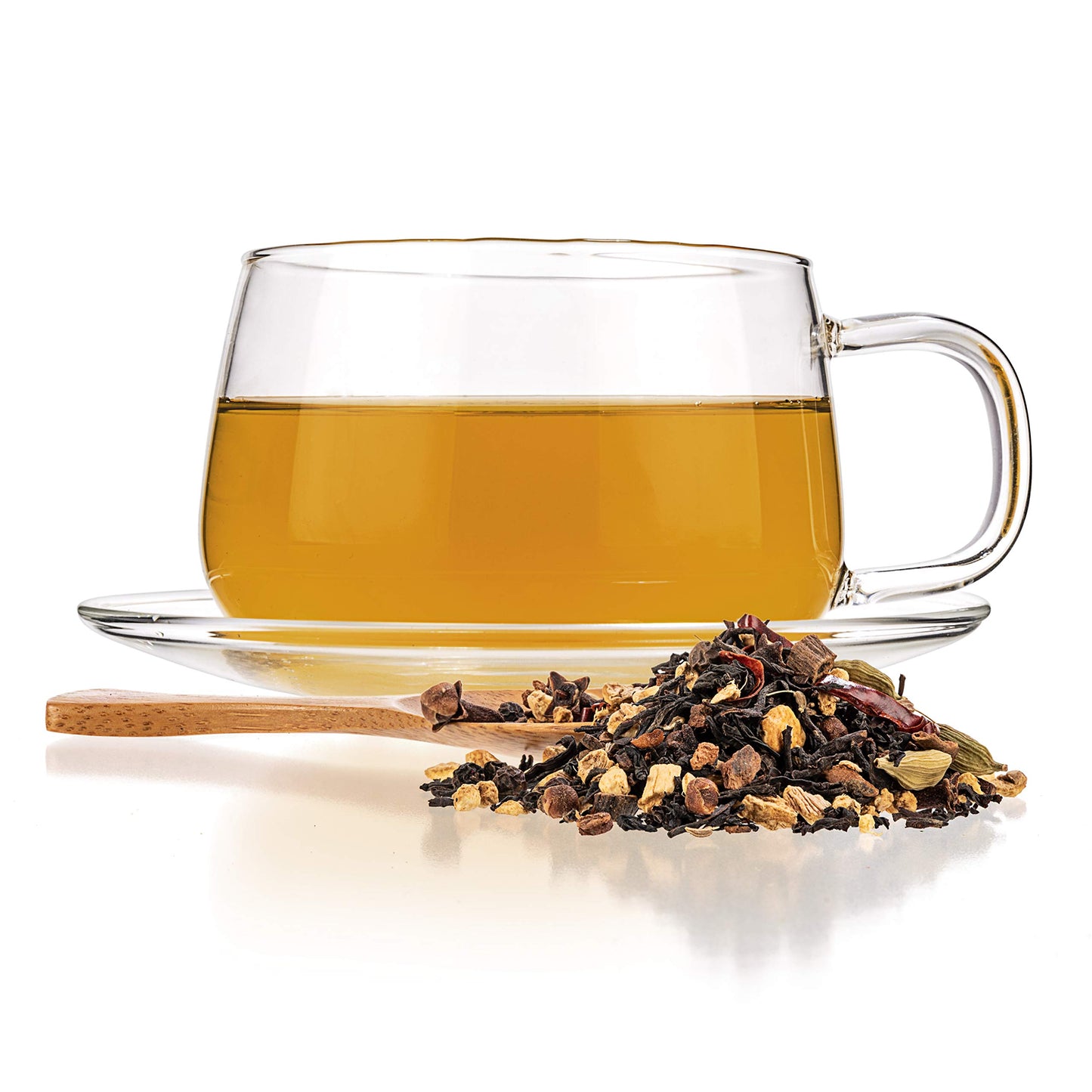 Tealyra - Spicy Chili Pepper Chai - Black Tea - Ginger - Cardamom - Cinnamon - Vanilla - Warm Spicy Loose Leaf Tea - 112G (4-Oun
