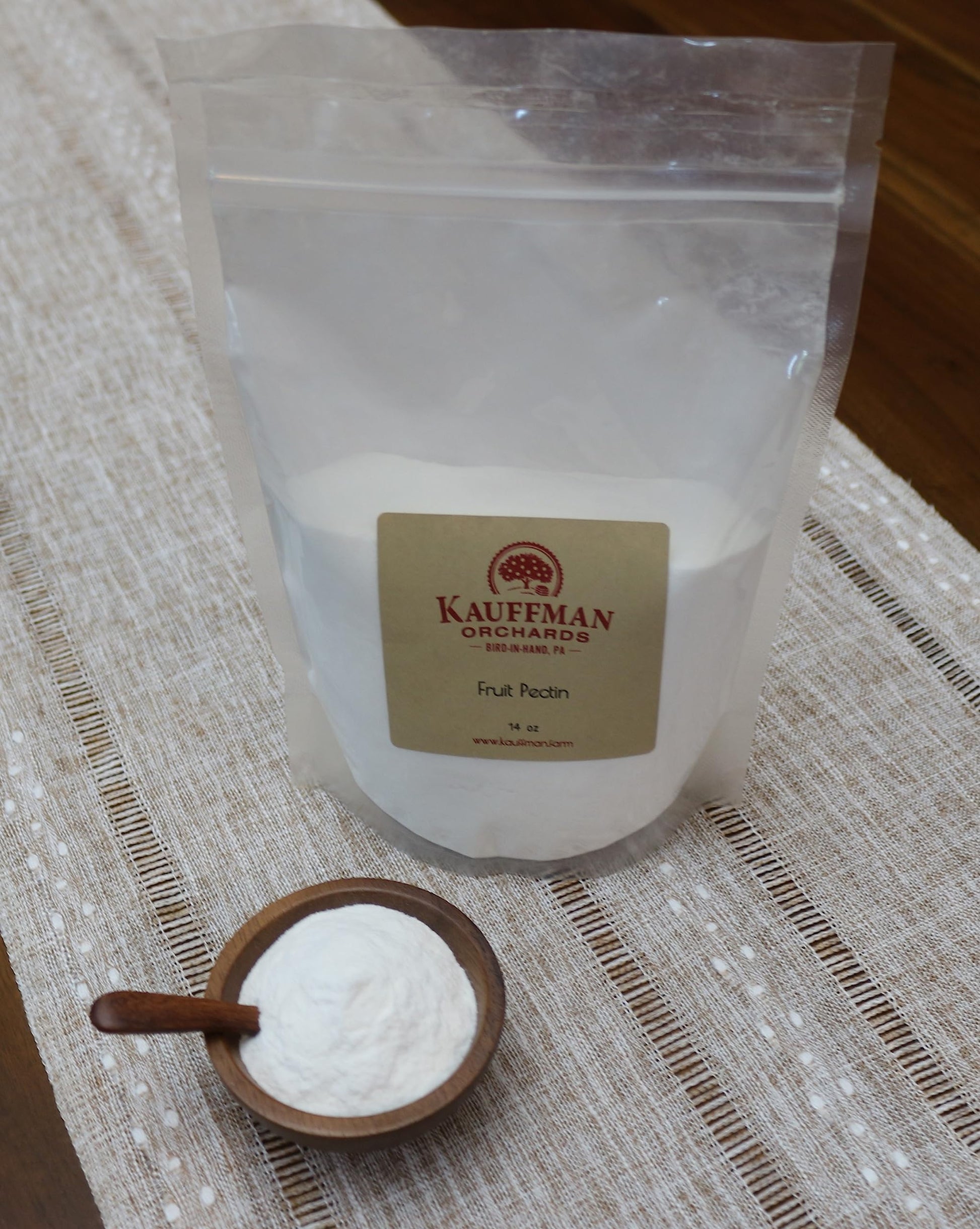 Kauffman Orchards Fruit Pectin Powder, 14 Oz, Pack of 3, Ideal for Jams and Jellies