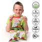 Awsum Snacks | Baby Puffs | Healthy Kids Snacks - 12 Bags - Usda Organic | Kosher | Non Gmo | Gluten Free |No Sugar (Carrot & Ra