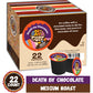 Crazy Cups Flavored Coffee for Keurig - Death by Chocolate, 22 Single Serve Recyclable Pods