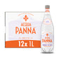 Acqua Panna Natural Spring Water, 33.8 Fl Oz, Pack of 12, Clear, Model 041508922494