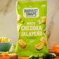 Harvest Snaps (White Cheddar Jalapeno Crunchy Puffs, 8 Snack Packs) 4.2 Ounces