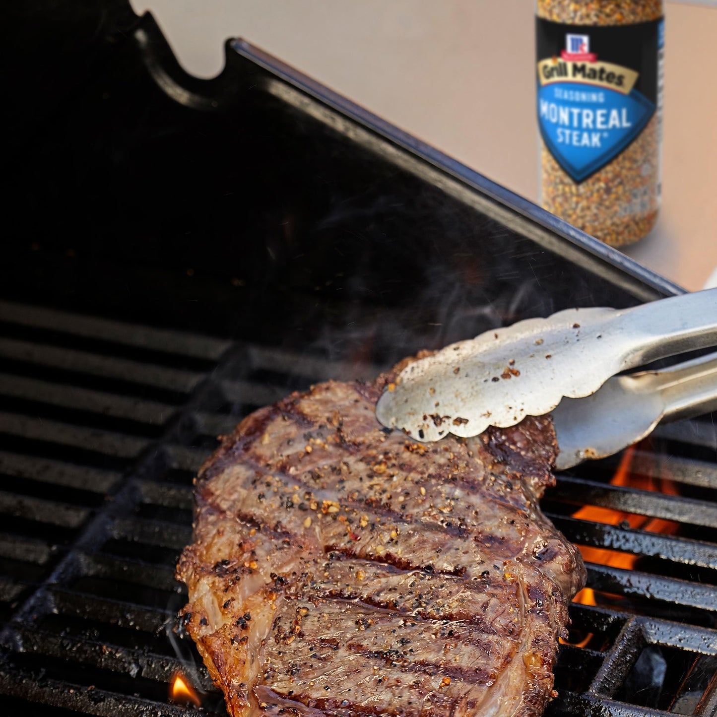 McCormick Grill Mates Seasoning, Montreal Steak, No MSG Added, Gluten Free, No Artificial Flavors, For Transforming Everyday Cut